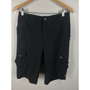 Novara Cycling Bike Shorts Black Padded‎ Chamois Pocket Black Men's Size L